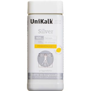 UniKalk Silver, 90 stk tyggetabletter (Udløb: 03/2025)